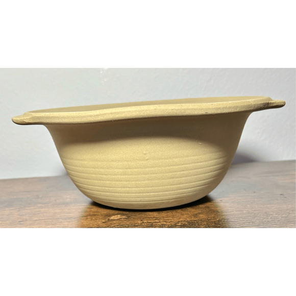 Pampered Chef Stoneware Mini Baking Bowl- Good Condition, 9 x 4 in, #1475 USA - Picture 3 of 9